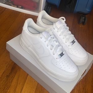 White Air Force 1s
